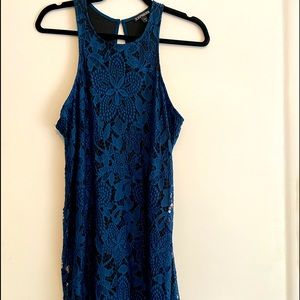 Lace mini dress
